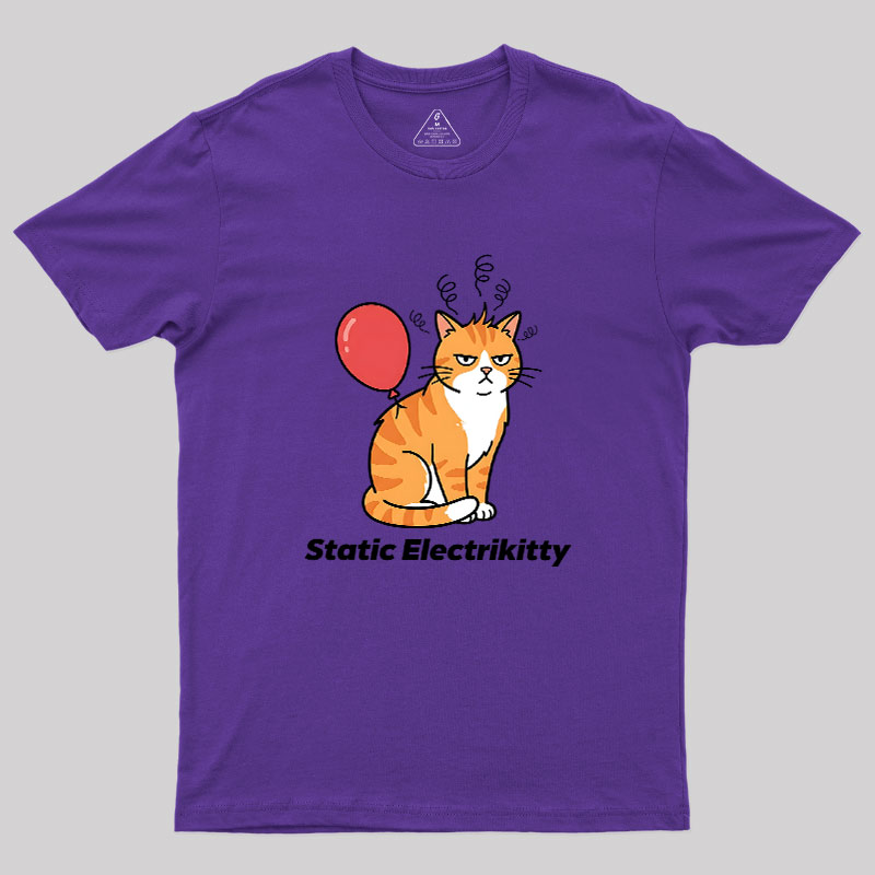 Static Electrikitty Geek T-Shirt