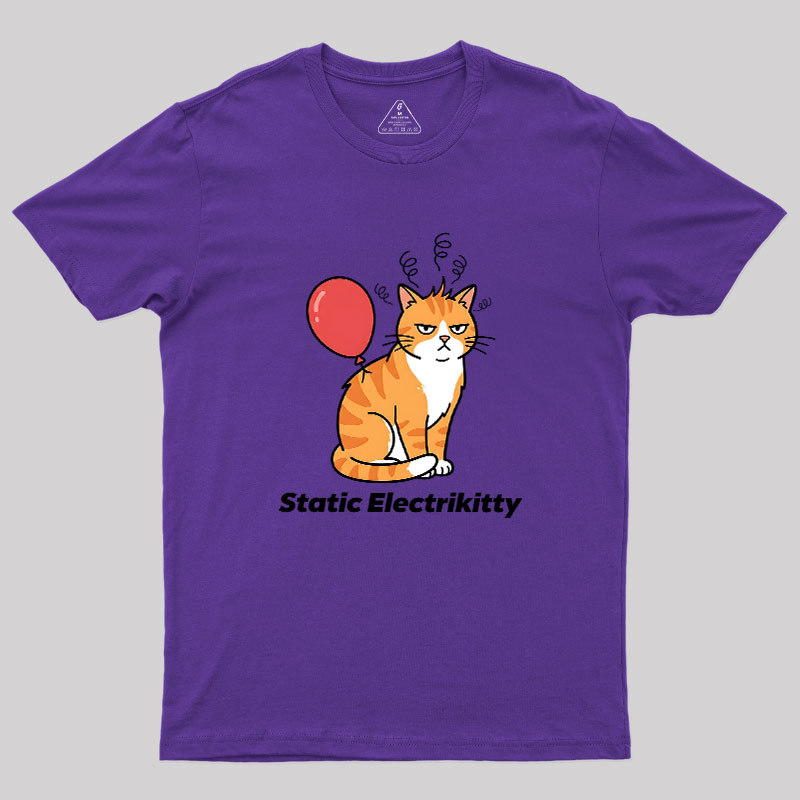 Static Electrikitty Geek T-Shirt
