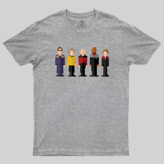Spaceship Captains Geek T-Shirt