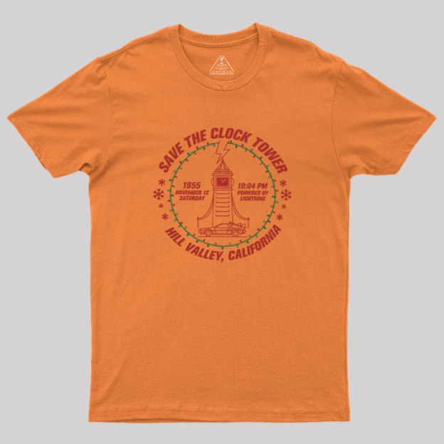 Save the Clock Tower Geek T-Shirt