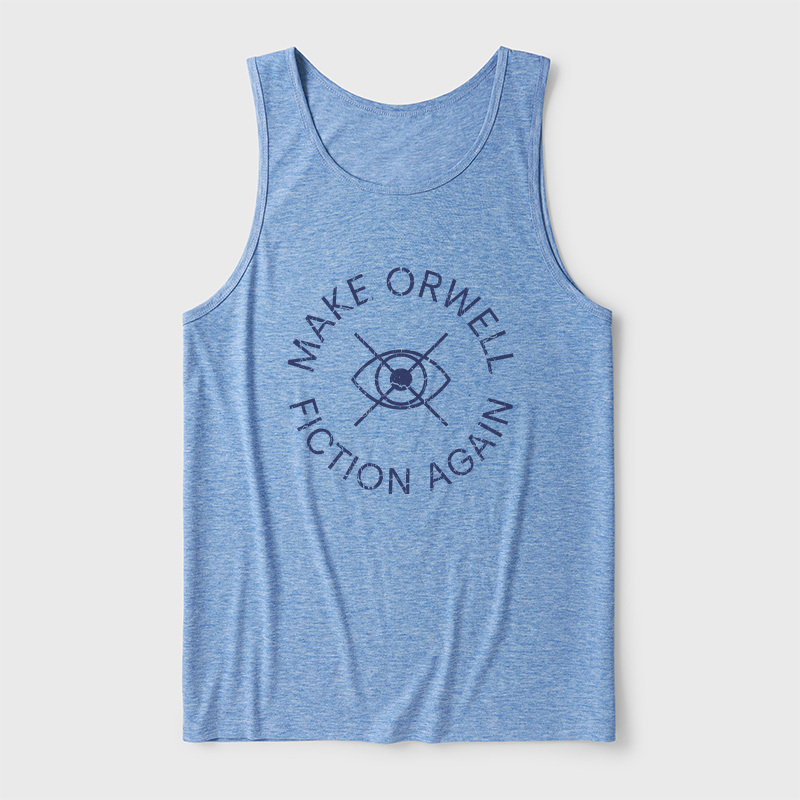 Make Orwell Fiction Again Ultra Soft Heather Tank