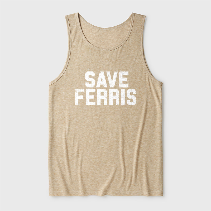 Save Ferris Ultra Soft Heather Tank