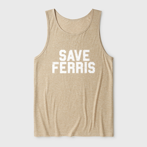 Save Ferris Ultra Soft Heather Tank