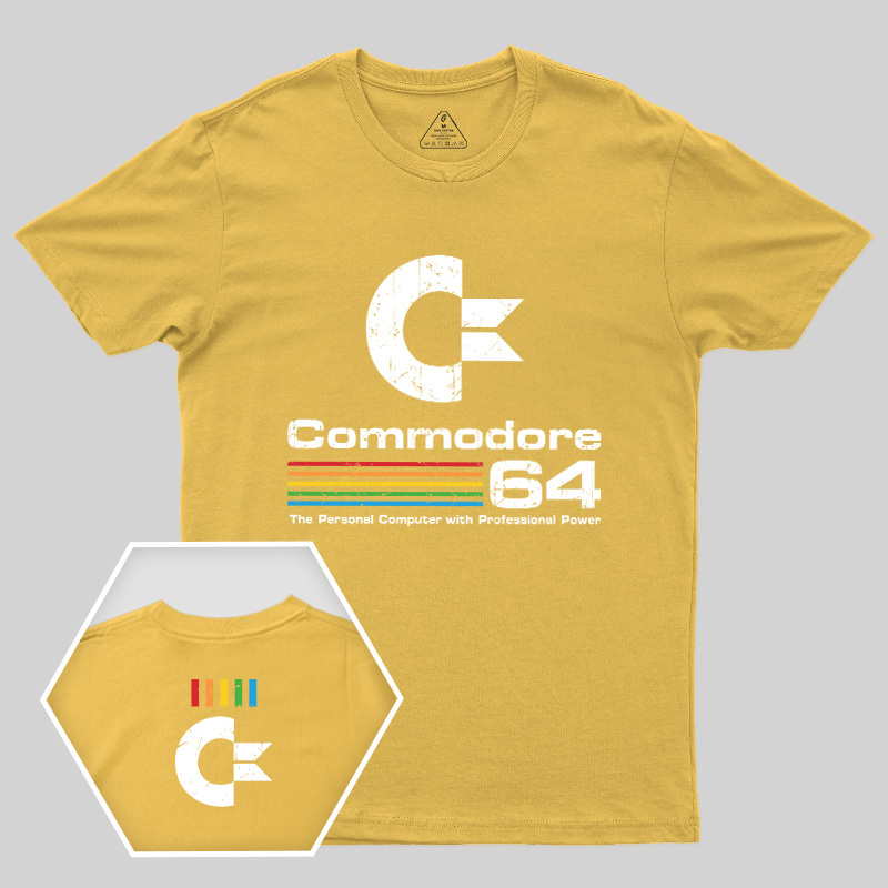 Commodore 64 Vintage Geek T-Shirt