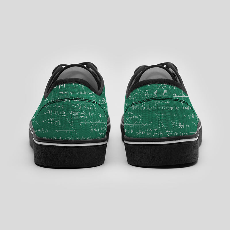 Math Function Geek Canvas Shoes