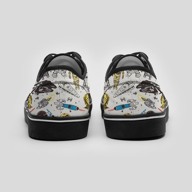 RoboGalaxy Geek Canvas Shoes