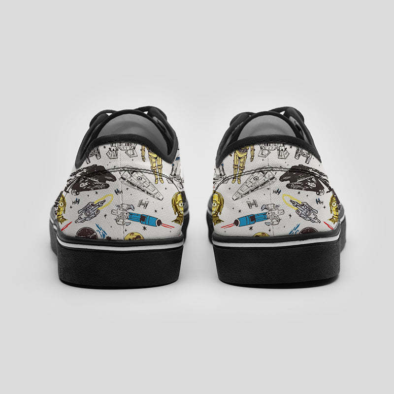 RoboGalaxy Geek Canvas Shoes
