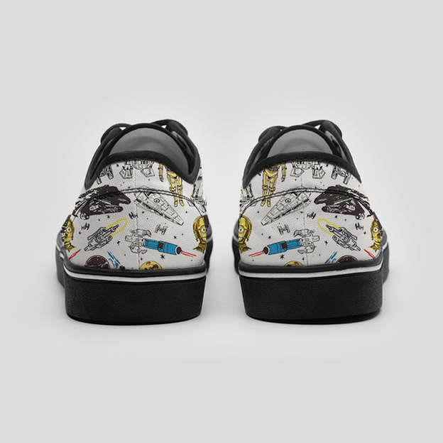 RoboGalaxy Geek Canvas Shoes