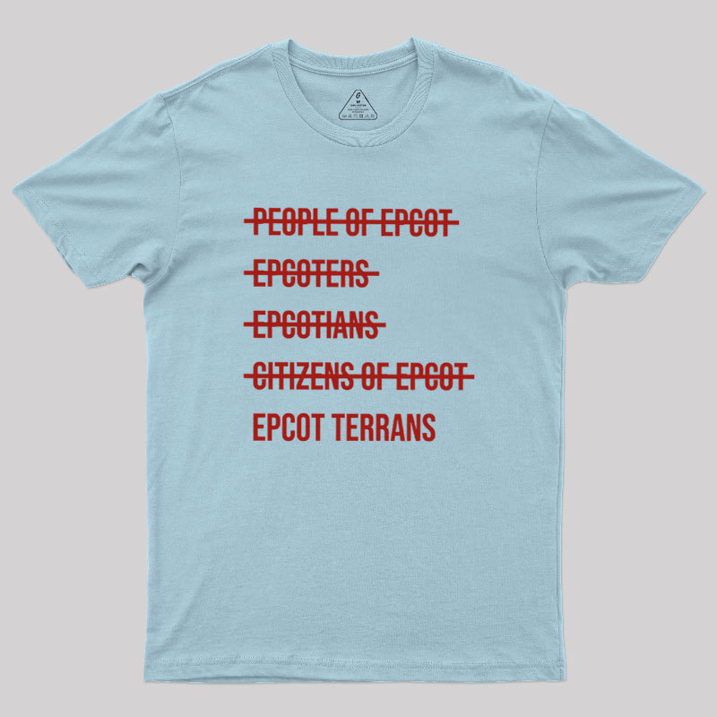 Epcot Terrans Geek T-Shirt