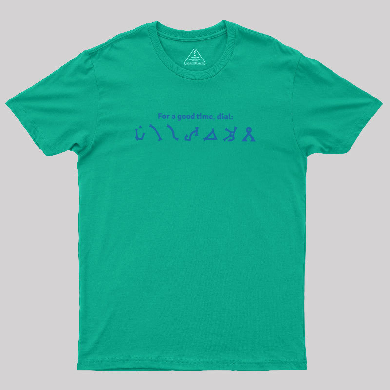 Space Gate Hotline Geek T-Shirt