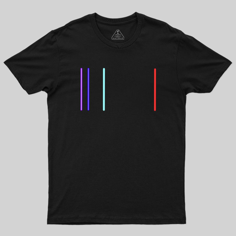 Hydrogen Emission Spectrum Geek T-Shirt