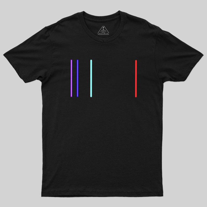 Hydrogen Emission Spectrum Geek T-Shirt