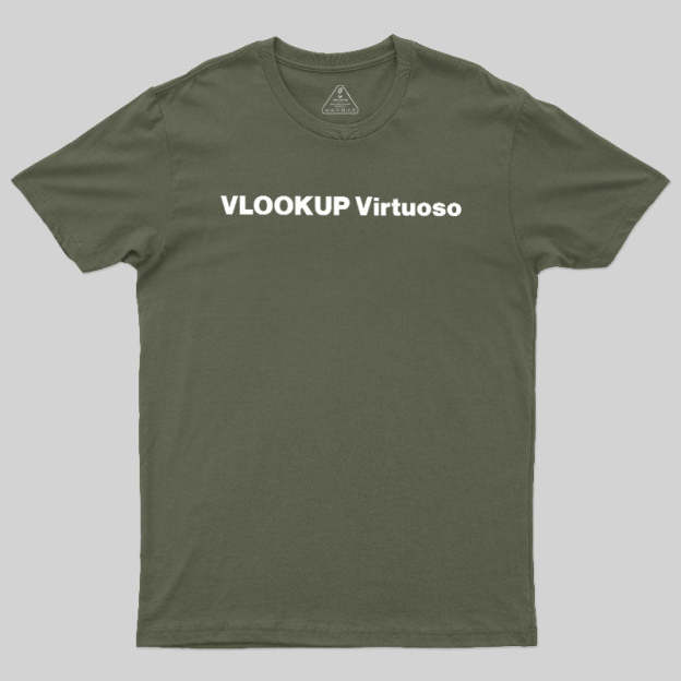 VLOOKUP Virtuoso Geek T-Shirt