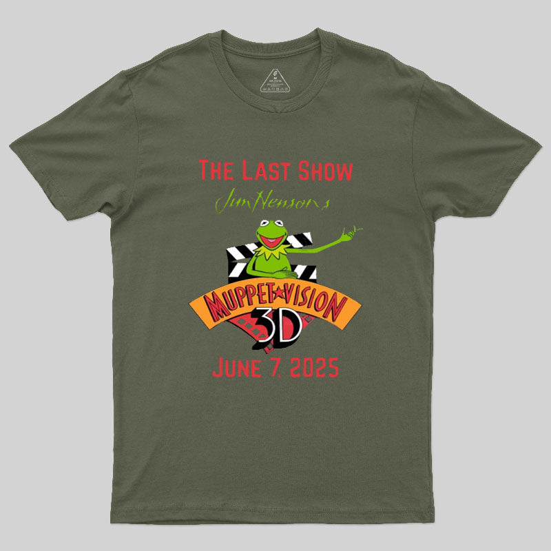 The Last Show Muppet Vision 3D Geek T-Shirt