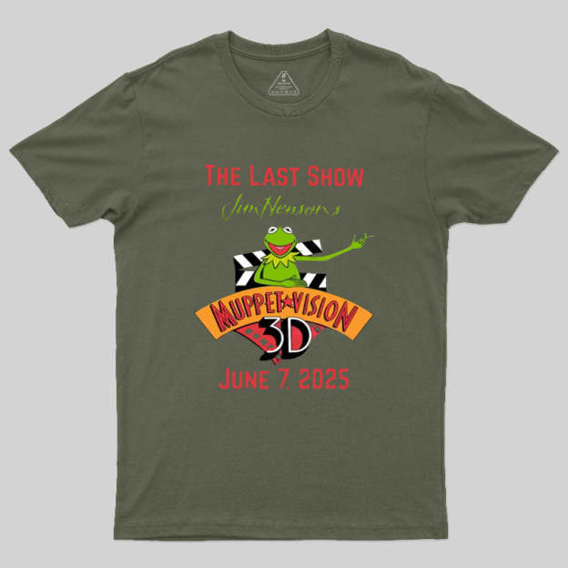 The Last Show Muppet Vision 3D Geek T-Shirt