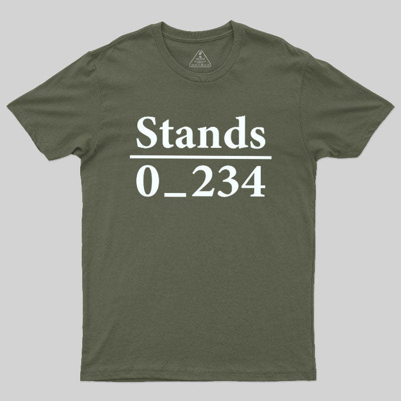No 1 Under Stand T-shirt