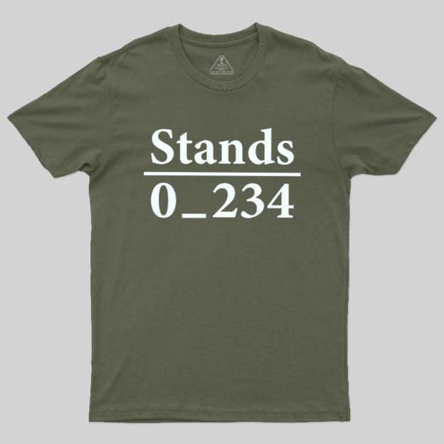 No 1 Under Stand T-shirt