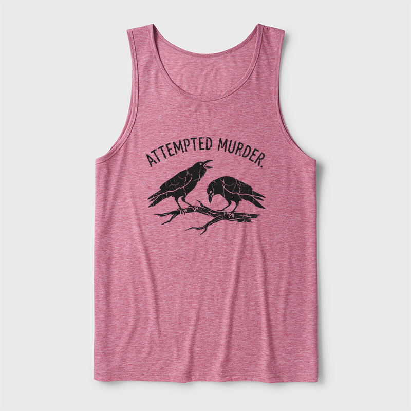 Attempted Murder Ultra Soft Heather Tank