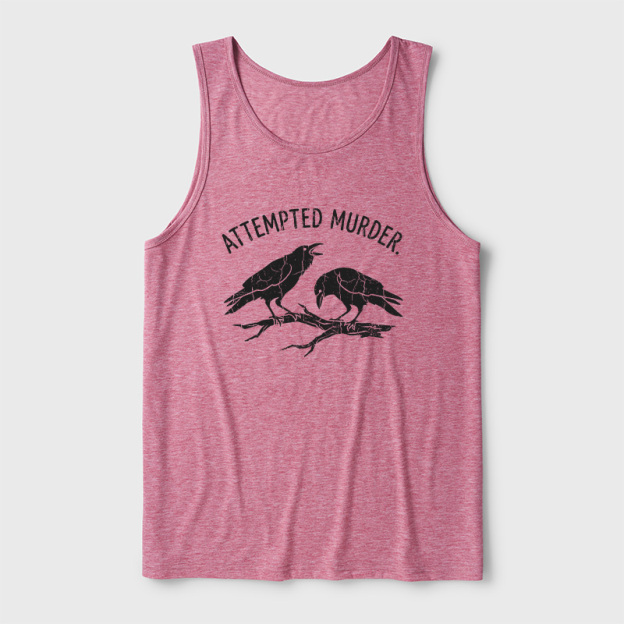 Attempted Murder Ultra Soft Heather Tank