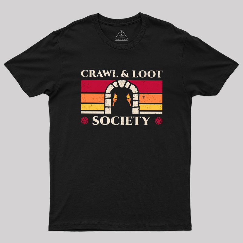 Dungeon Crawlers Club Geek T-Shirt