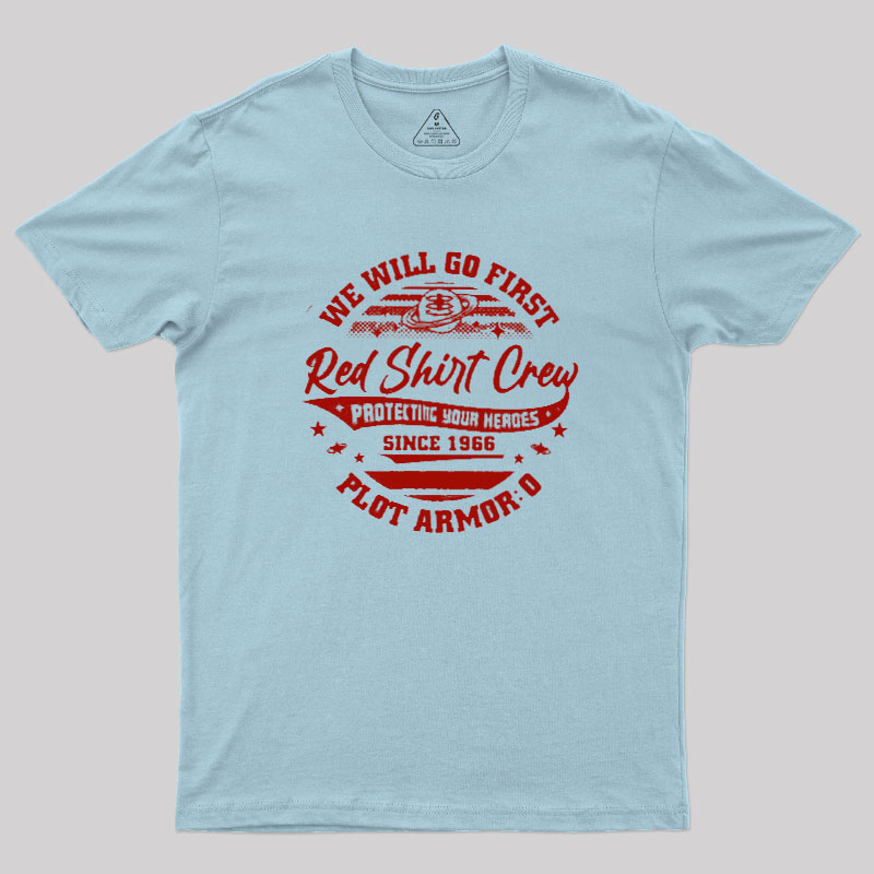Red Shirt Crew Geek T-Shirt