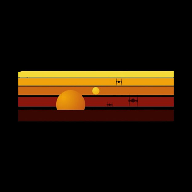 Tatooine Sun Essential Geek T-Shirt