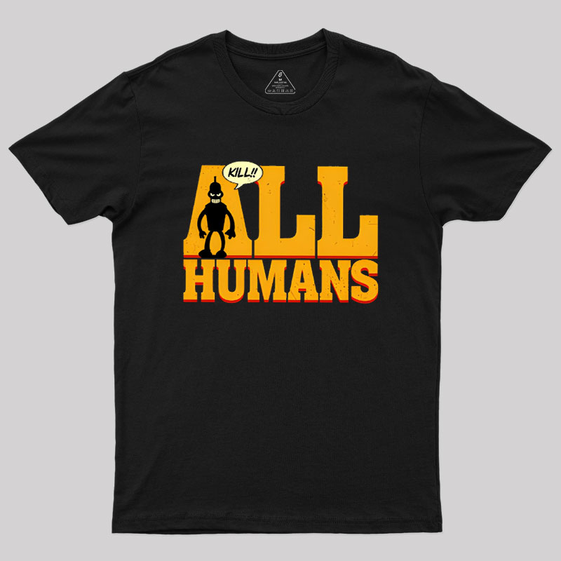 Killer Robot Geek T-Shirt