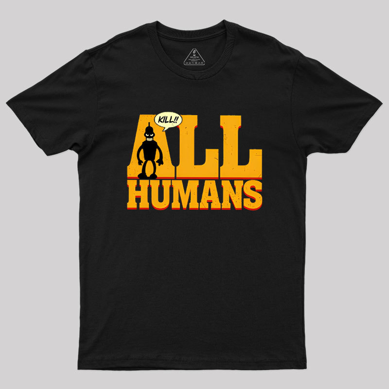 Killer Robot Geek T-Shirt