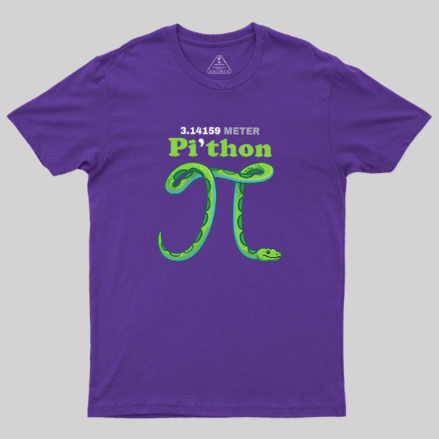 Pi-thon Geek T-Shirt