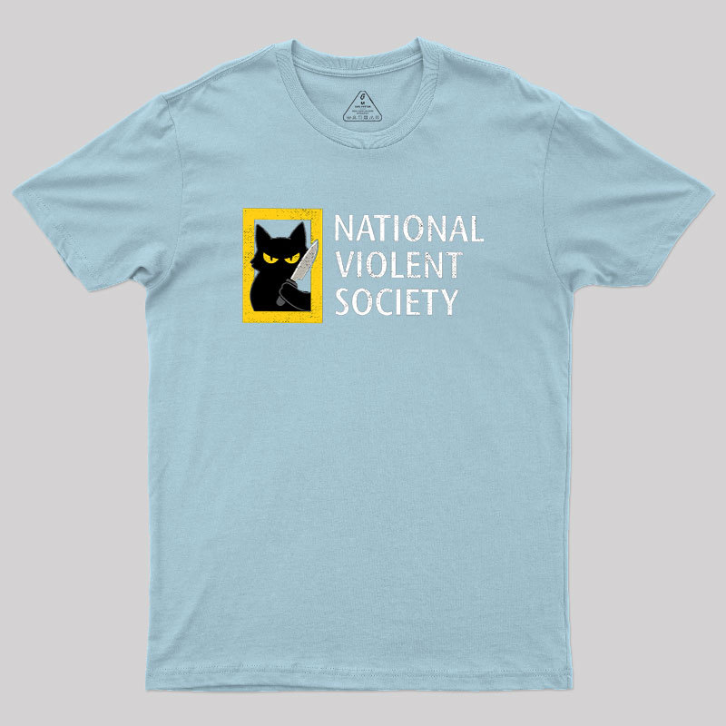 National Violent Society Geek T-Shirt