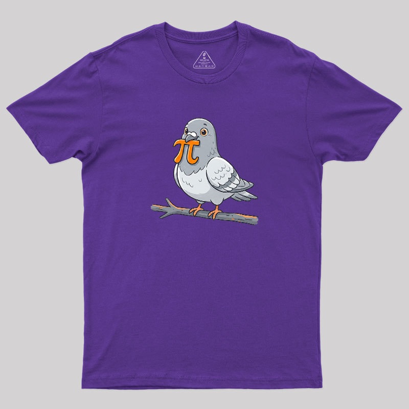 Pi Geon Geek T-Shirt