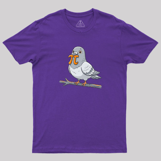Pi Geon Geek T-Shirt