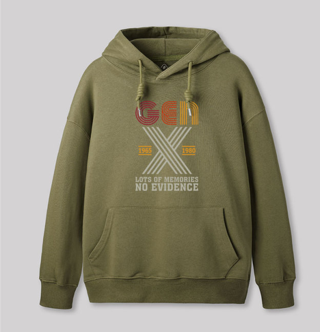Genx Lots of Memories Geek Hoodie