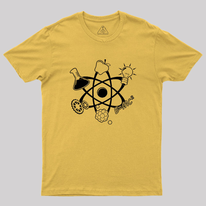 Science Atom Design Geek T-Shirt