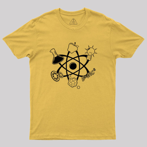Science Atom Design Geek T-Shirt