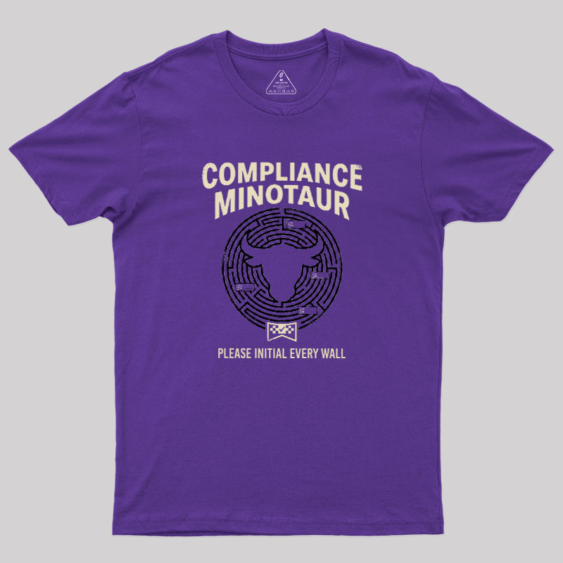 Compliance Minotaur Geek T-Shirt
