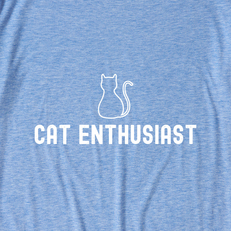 Cat Enthusiast Ultra Soft Heather Tees