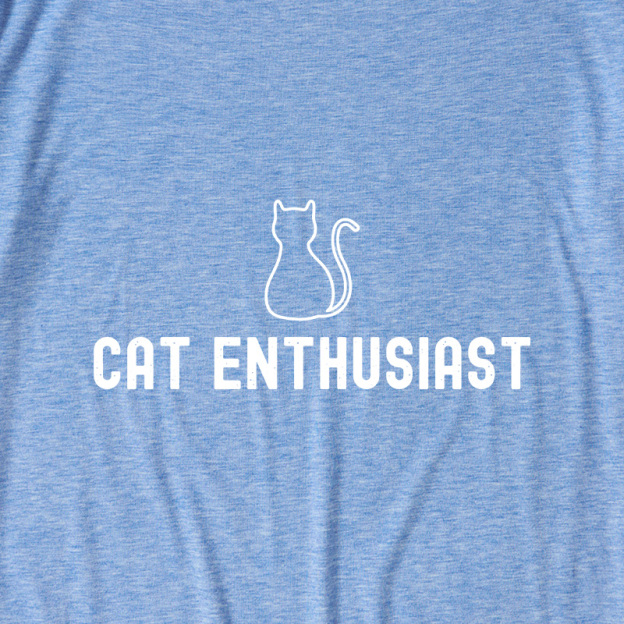 Cat Enthusiast Ultra Soft Heather Tees