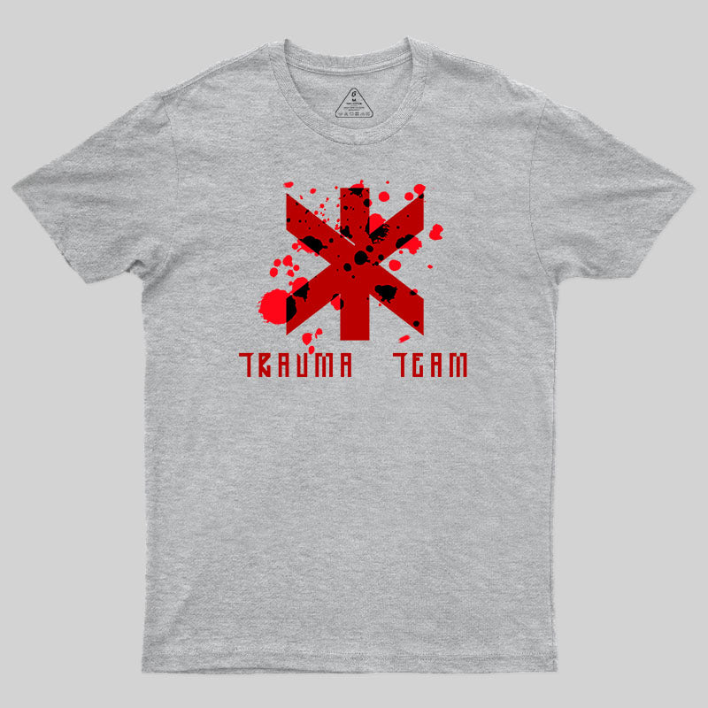 BLOOD TYPE O Tシャツ Geeksoutfit Trauma Team Blood-Cyberpunk 2077 T-Shirt for Sale