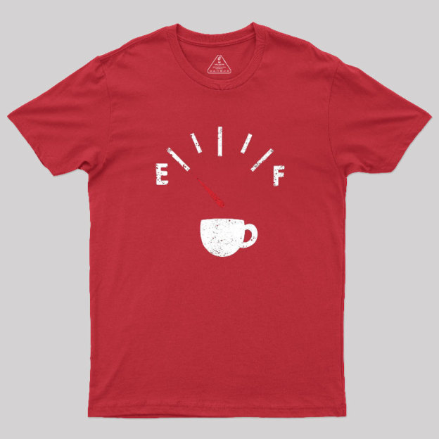 Running On Empty Geek T-Shirt