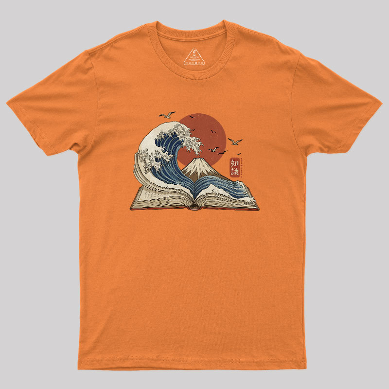 Waves of Knowledge Geek T-Shirt