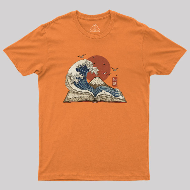 Waves of Knowledge Geek T-Shirt