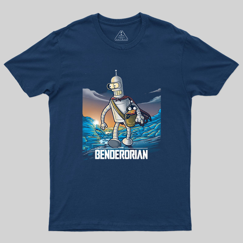 The Benderorian Poster Geek T-Shirt
