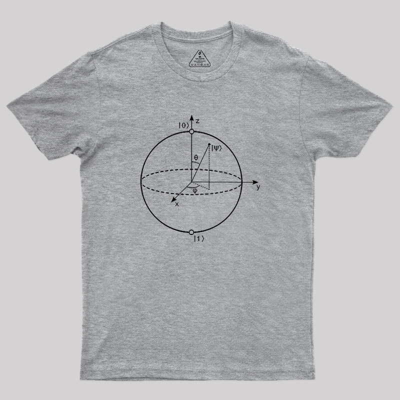 Bloch Sphere Geek T-Shirt