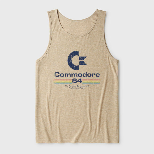 Commodore 64 Ultra Soft Heather Tank