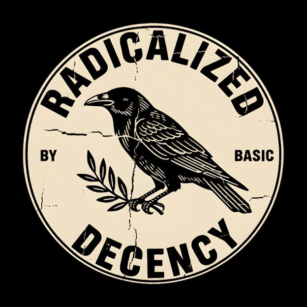 Radicalized by Basic Decency Geek T-Shirt