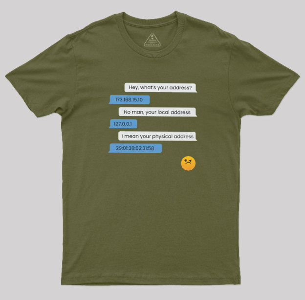 What's Your Address Geek T-Shirt