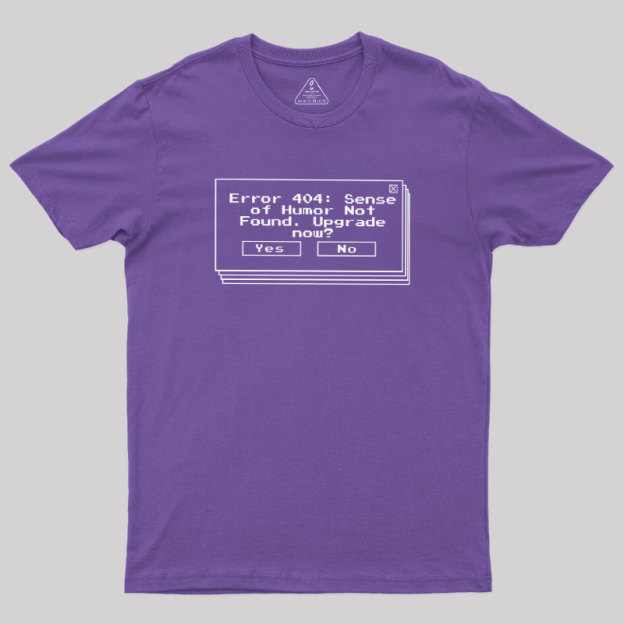 Upgrade Your Humor Geek T-Shirt