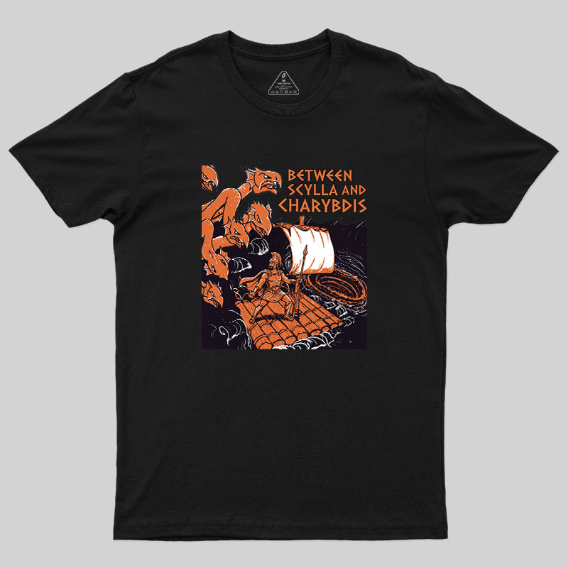 Scylla & Charybdis Greek Myth Graphic Geek T-Shirt