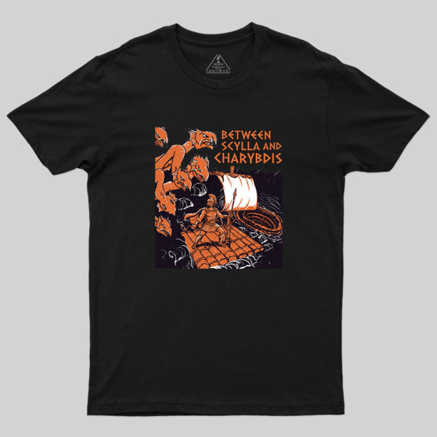 Scylla & Charybdis Greek Myth Graphic Geek T-Shirt